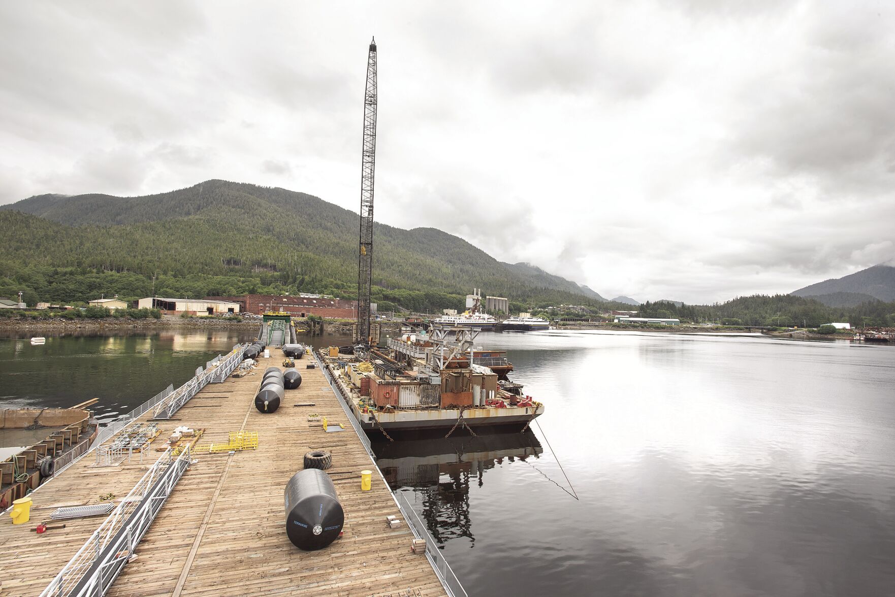 WARD COVE PROJECT TAKES SHAPE